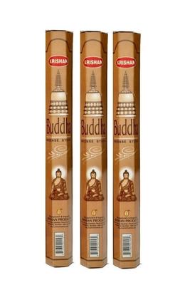 Krishan Buddha Räucherstäbchen 3 Schachteln mit 20 Stäbchen 20G