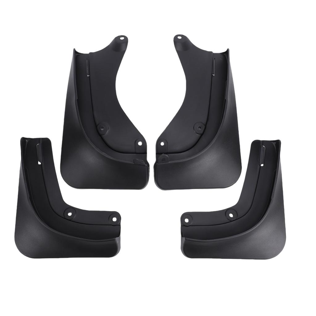 Splash Guard Mud Flaps Front and Rear ABS Impact Proof Black Color Replacement for Model Y Juniper 2025 2026