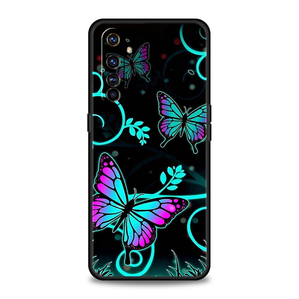 

Милый модный чехол для телефона с бабочкой для Realme 12 11 10 9 8 5G 7 6 GT5 GT3 GT2 Pro Plus C21 C11 C25 C35 GT Neo 2 3 3T 5 Cover Realme GT2 Pro