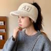 Autumn and Winter Fashion Face Showing Small Plush Hat Korean Style Casual Warm Ear Protecting Peaked Cap Versatile Baseball Cap