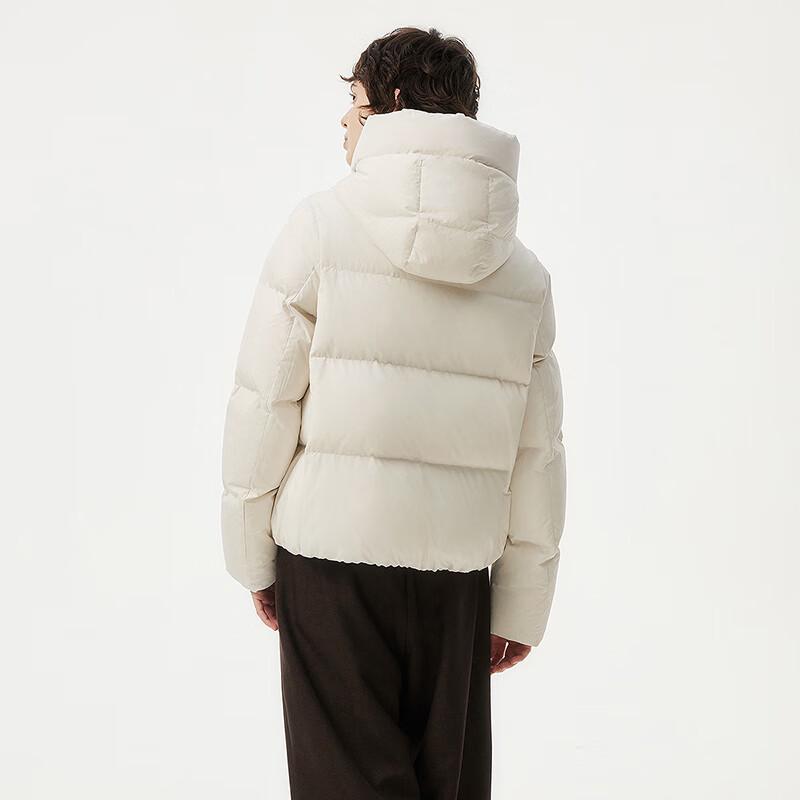 Tanboer Women's Petite Hooded Down Jacket 330332D