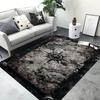 Gothic Skull Skeleton 3D Area Rug for Living Room Bedroom Decor Non Slip Floor Mat with Dark Horror Art Design