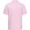 Polyester Fiber Men's Short Sleeved Shirt Casual Lightweight Button Up Shirt Beach Vacation Summer Top with Pocket
