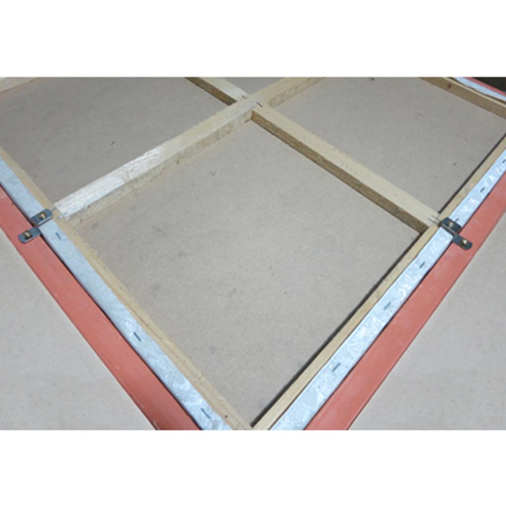 100 kusů Montážní plátno pro fotografie a obrázky Stříbrné