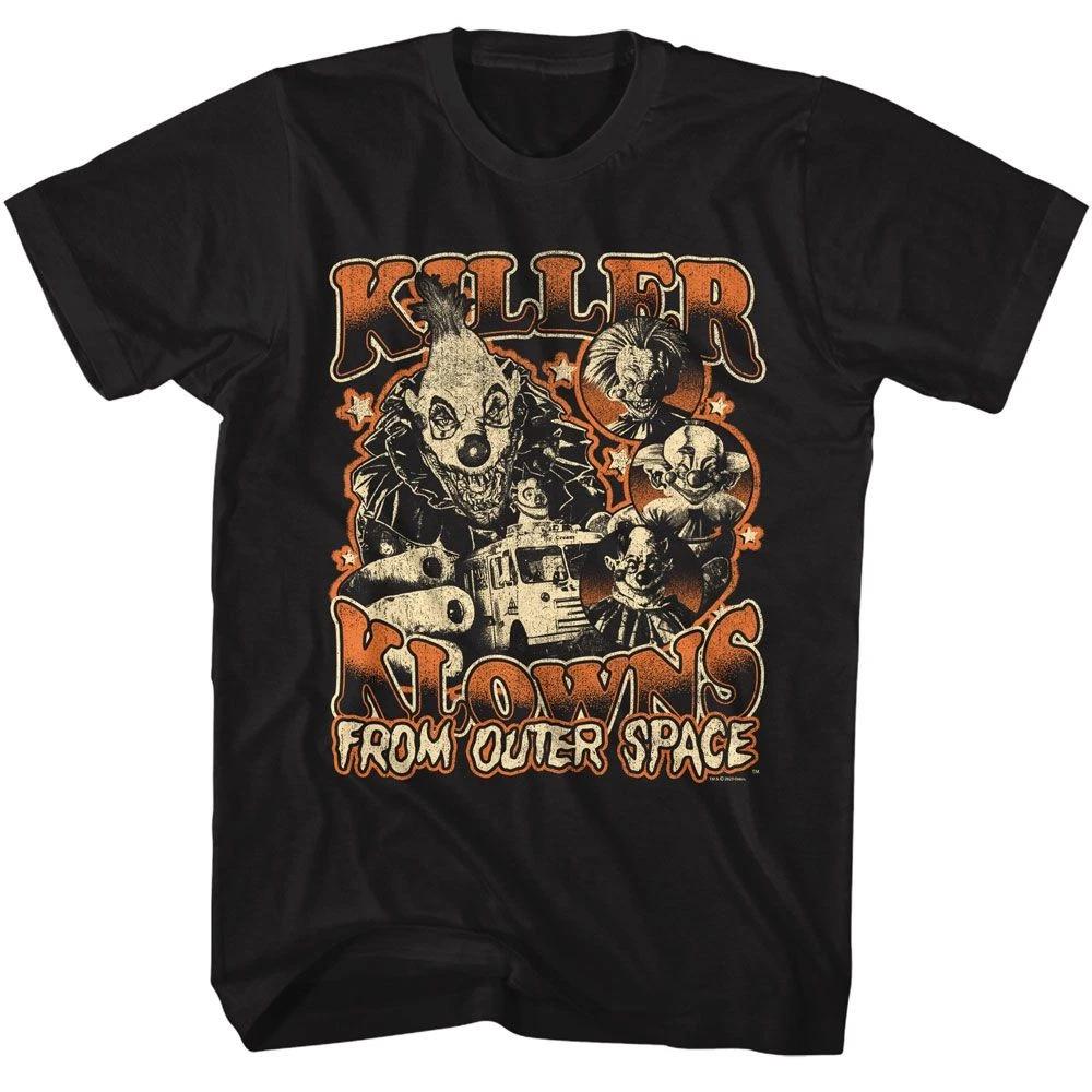 Killer Klowns From Outer Space - Halloween Klowns - American Classics - Solid Bl XXL