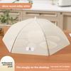 Washable Dish Cover Foldable Insect Proof Cover New Food Cover  Dining Table