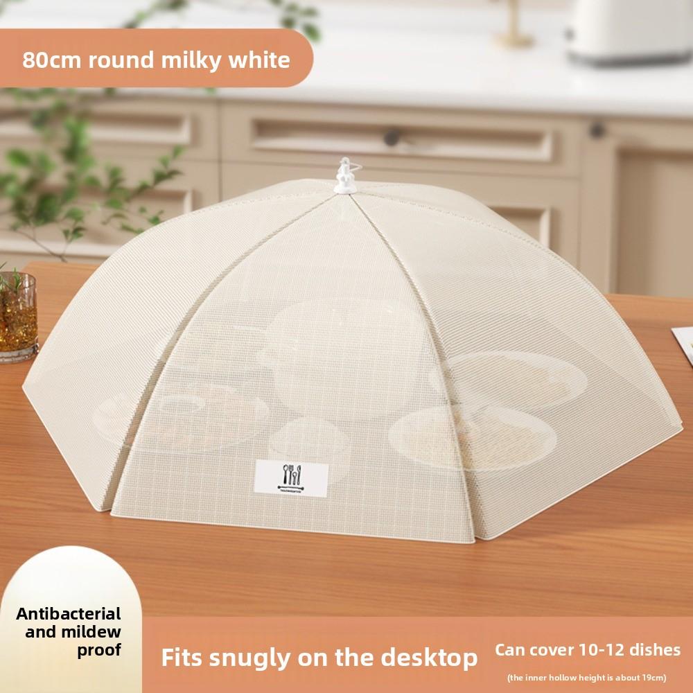 Washable Dish Cover Foldable Insect Proof Cover New Food Cover Dining Table