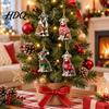 Dog Lover Christmas Gifts Greyhound Advent Calendar 24 Days Countdown 2D Acrylic Hanging Ornaments Flat for Holiday Tree Decoration Pendants