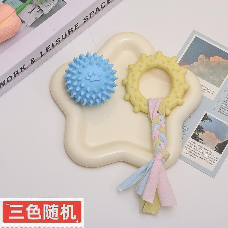 Dog Toys Direct Sales TPR Dog Toys Can't Bite Tooth Grinding Cotton Rope Pet Toys