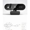 Webcam, Webcam 4K Mini Camera 1080P Webcam Full HD 2K Con Microfono Autofocus Web Camera Per PC Computer Laptop Fotocamera Online(1080P)