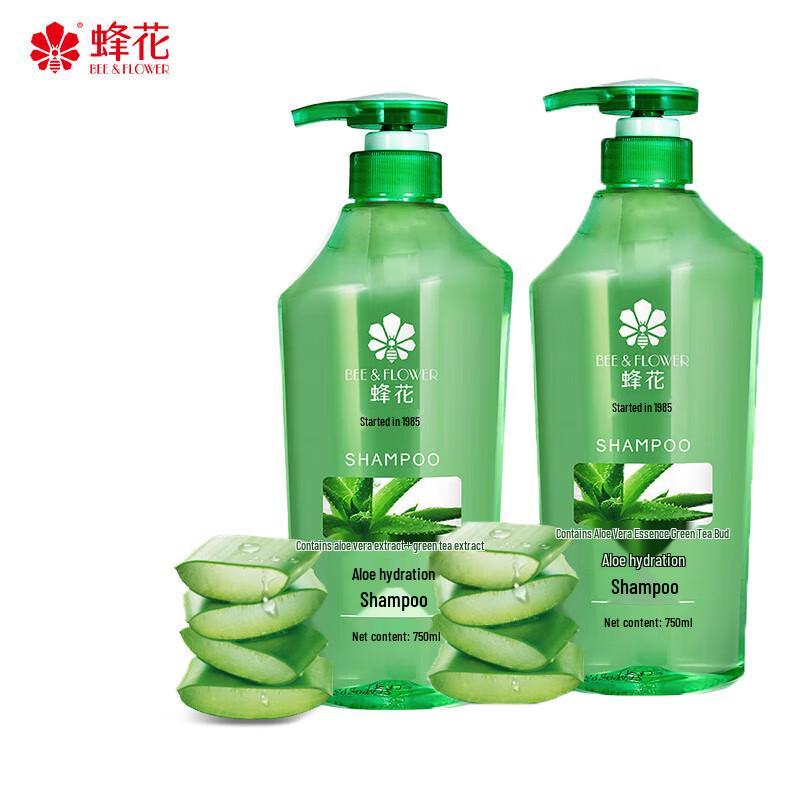 BEE&FLOWER Aloe Hydrating Shampoo, Silicone-Free