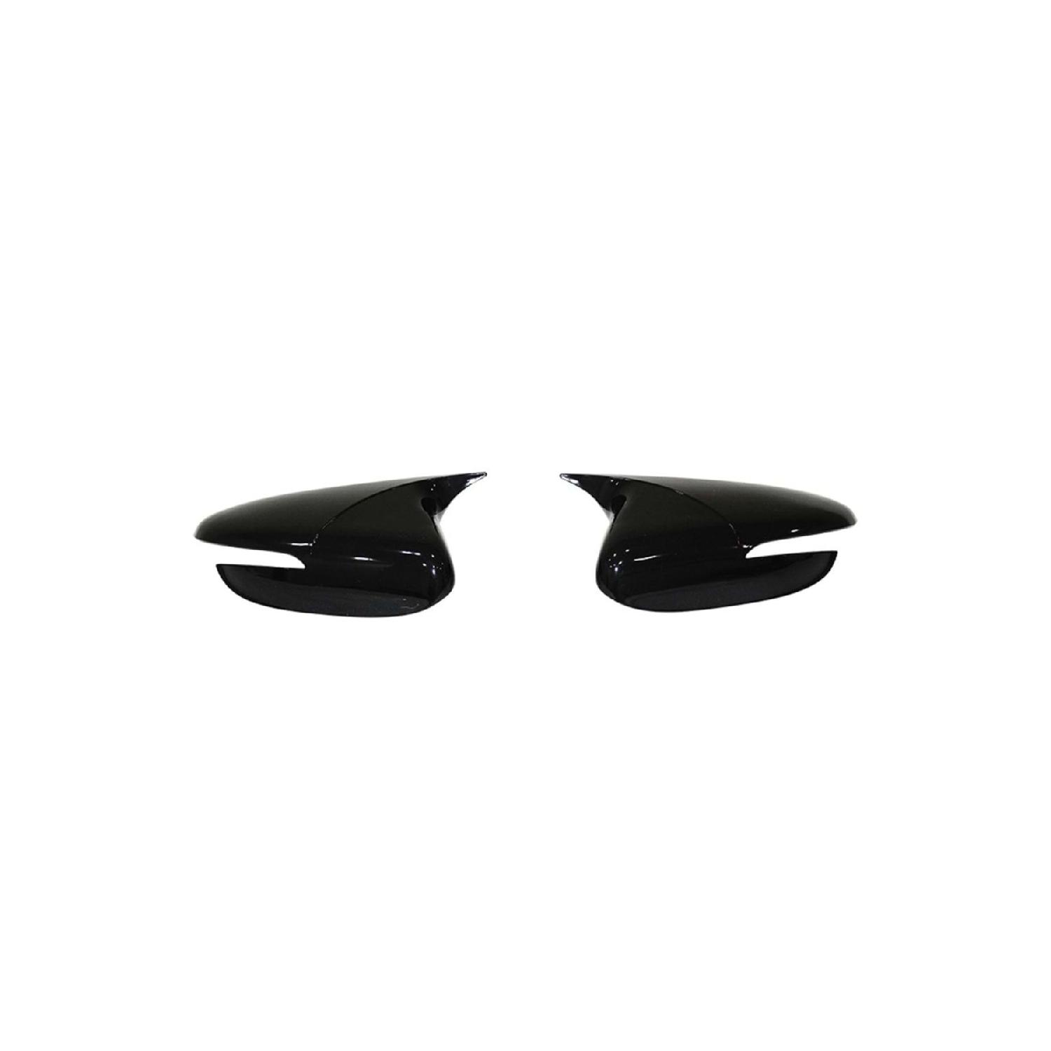 

For Hyundai Tucson Batman Bat Mirror Cover Piano Black / 2015-2018