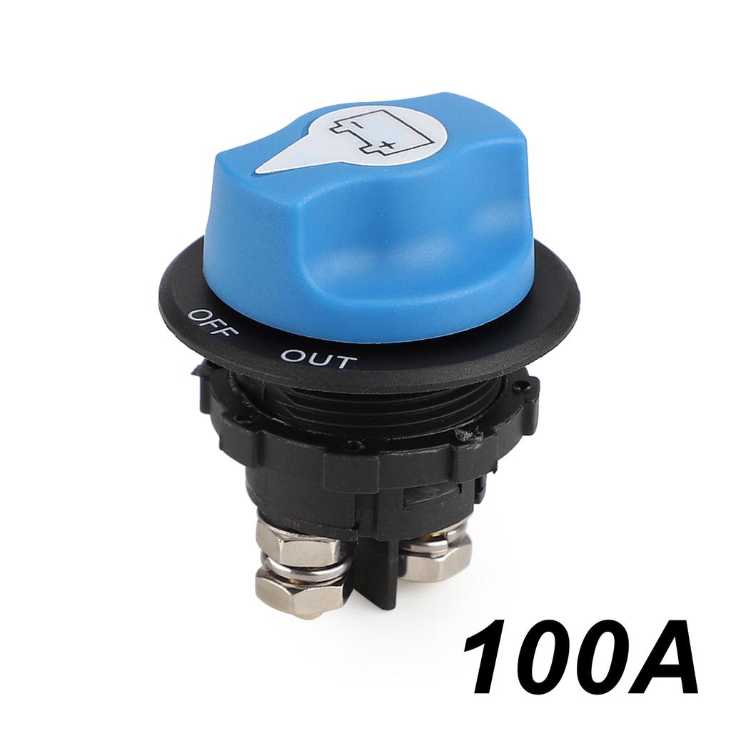 DC Disconnecter Power Isolator Cut Off Switch Kit 12V 50A 100A 200A 300A Car Rally Battery Switch For Truck Car Motorcycle Boat