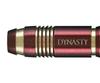 Dynasty BRASS SET Wine Red Ten Wine Red Brass Dart Barrels "TEN"