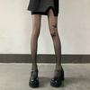 Spicy Girl Butterfly Tattoo Beauty Skin Subculture  Niche Ultra-Thin Lolita Socks Printed Stockings