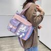Borse Messaggero da Scuola da Donna per Donna Borsa a Mano Ragazze Adolescenti Cartone Animato Tela Borsa a Spalla Impermeabile Nylon Borse Tote Cartelle