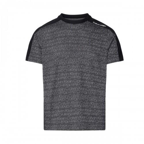 Calvin Klein Mens Logo Mesh Gym T-Shirt