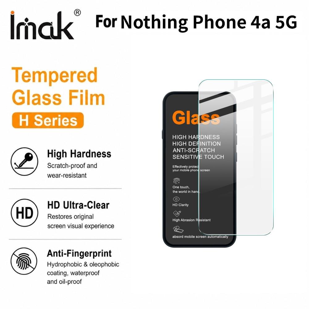 For Nothing Phone 4a 5G Tempered Glass IMAK H Screen Protector Film Support Fingerprint