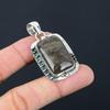 Daughters Day Sale Honey Dendrite Opal Gemstone 925 Silver Wife Pendant Jewelry