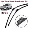 26"+26" Frameless Wipers for Range Rover Vogue HSE, Sport L494, Velar, Autobiography, Discovery 4 LR4, Discovery 5 L462