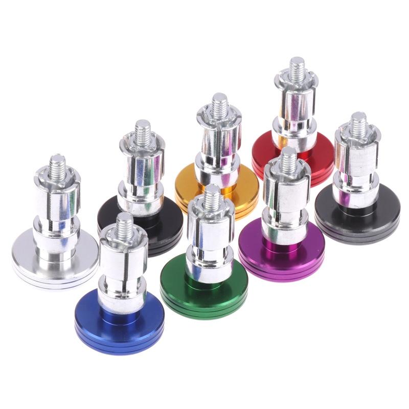 Practical Handlebar End Cap Aluminum Anti Slip 1 Pair Motorcycle Grips Ends Designs