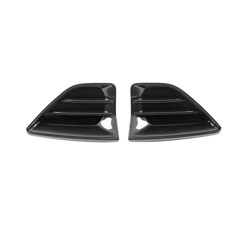 For Xiaomi YU7 2025 2026 Carbon Fiber Front Bumper Air Intake Vent Trim Cover Modified Car Styling External Body Kit