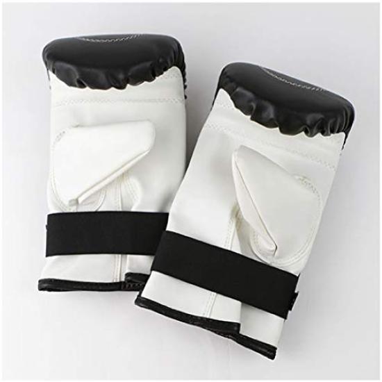 isami Isami PU Punching Gloves for Beginners Children Kids Women Martial Arts Martial Arts Karate Kickboxing After Mixed Martial Arts FS-18 (Black, M)