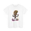 Money Afro Punk Character T-Shirt | Colorful Cartoon Graffiti, Cash Symbol Tee