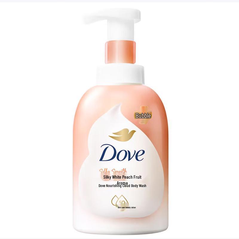 

Dove White Peach Foaming Body Wash