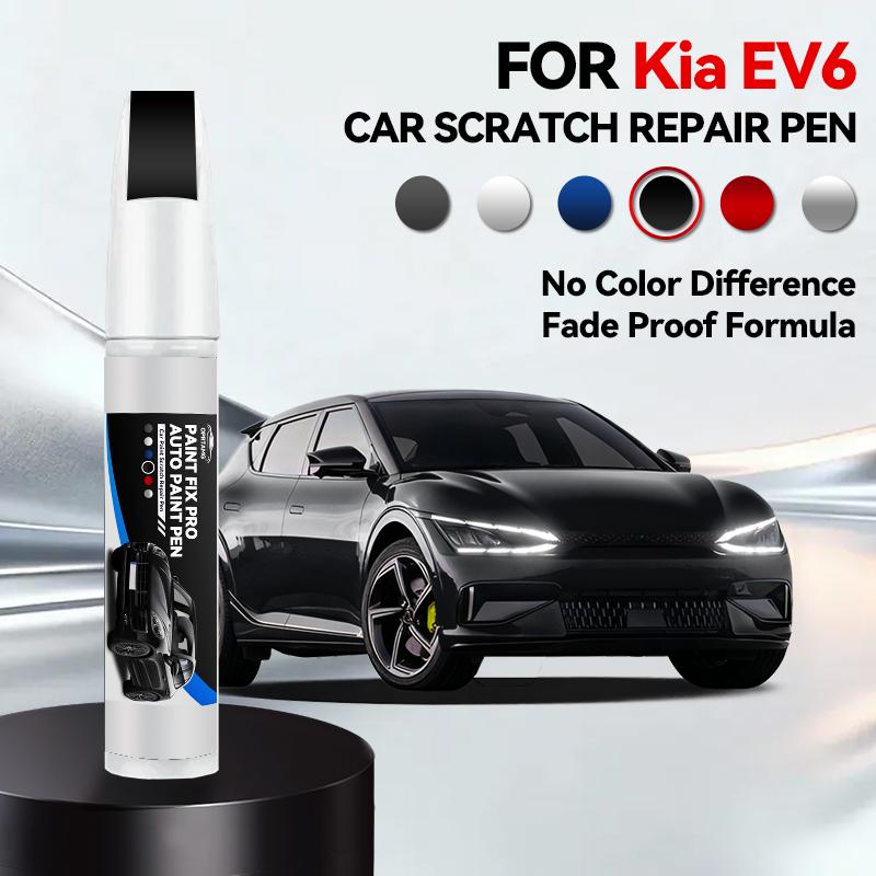 Vehicle for Exclusive Use Car Paint Repair Pen For 2021-2025 KIA EV6 Paint Scratch Repair Accessories Black ABP White SWP Grey C