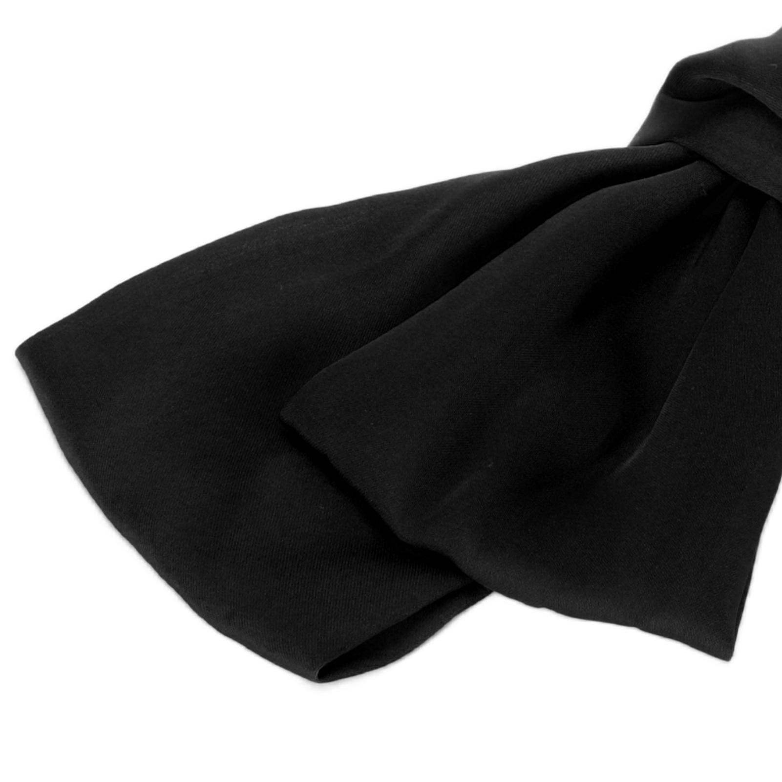 Satin Ribbon Bowknot Hair Band Fashionable Large Bow Hair Rope for Party Birthday