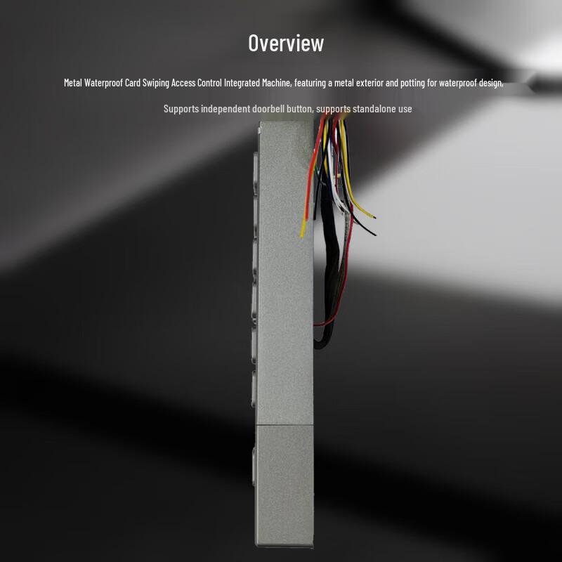 Hikvision DS-K1T809 Σειρά Εξωτερικός Τερματικός Σταθμός Ελέγχου Πρόσβασης Βύσμα CN (περιλαμβάνεται αντάπτορας)