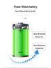 Tondeuse à cheveux professionnelle LCD rechargeable transparente rétro pour le rasage et la coupe