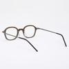Alloaiweeo [The Air] Al5509 1310G Oriental Square Ultra-Lightweight Eyeglass Frame Khaki Blue Light Lens Selection