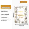 2025 A5 Spiralplaner: Anpassbares Wochennotizbuch
