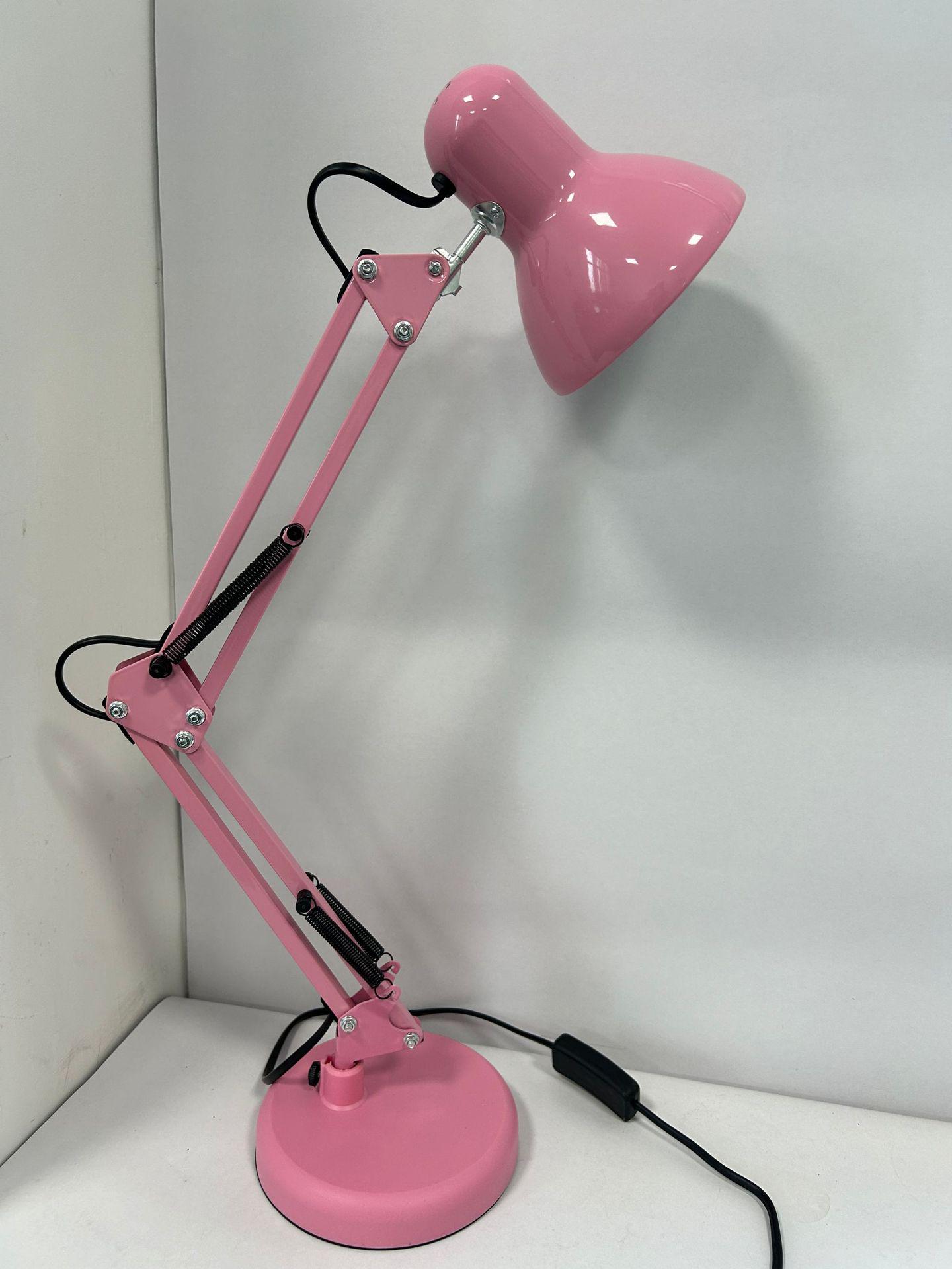 

Американская складная настольная лампа с длинным рукавом – защита глаз для детей, студентов, татуировщиков, мастеров по вышивке, мастеров маникюра – подключаемый светильник и подарочная лампа розовый