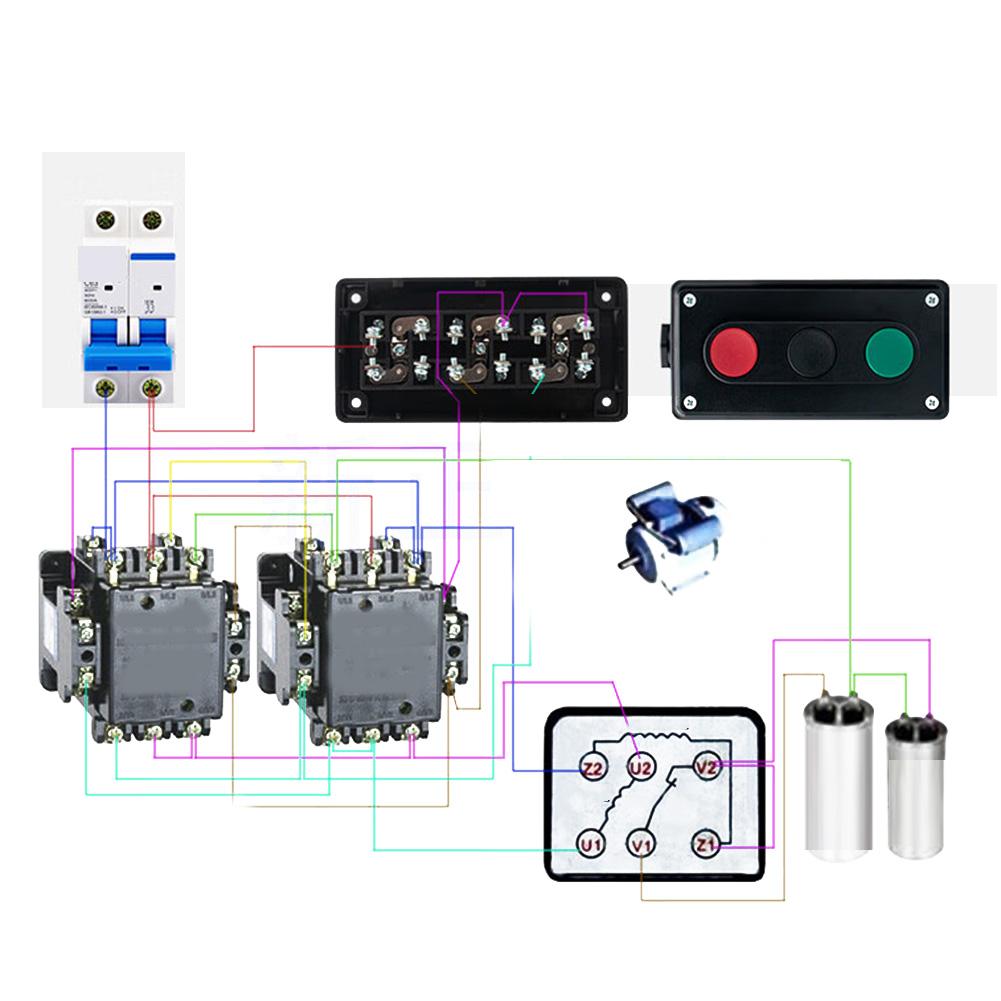 Industrial Pushbutton Switch Box LA4 2H 3H for Start Stop Control in Harsh Environments with Long Service Life