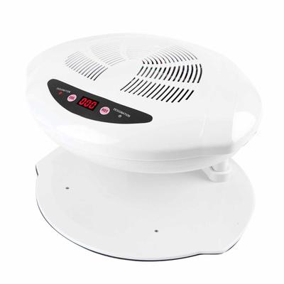Hot & Cold Air Nail Dryer Warm Cool Nail Polis Drying Fan Manicure Tool White