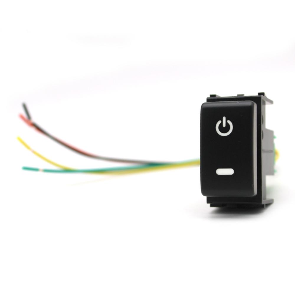 1Pc For Nissan Patrol Y62 Tiida Livina Qhashqai 2008 - 2015 Car LED Light Power On Off Switch DRL Fog Light Button with Wire