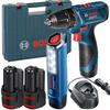 Cordless Drill/Driver Gsr 120-Li 2*2.0*Ah + Gli12V-300 - B 6019G8004