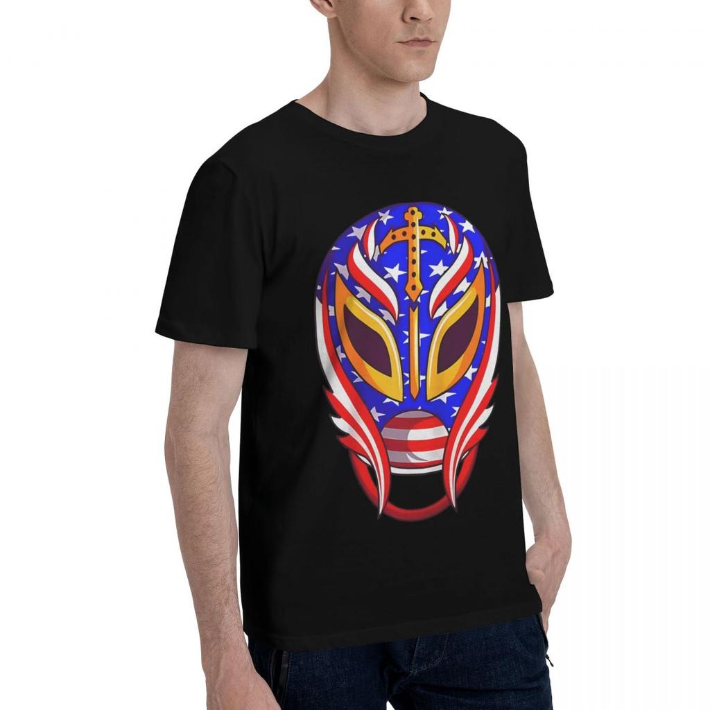 Mexican Wrestling Mask 100 Cotton Casual Breathable Confortable TShirt New In Tops And TShirts Clothes Men