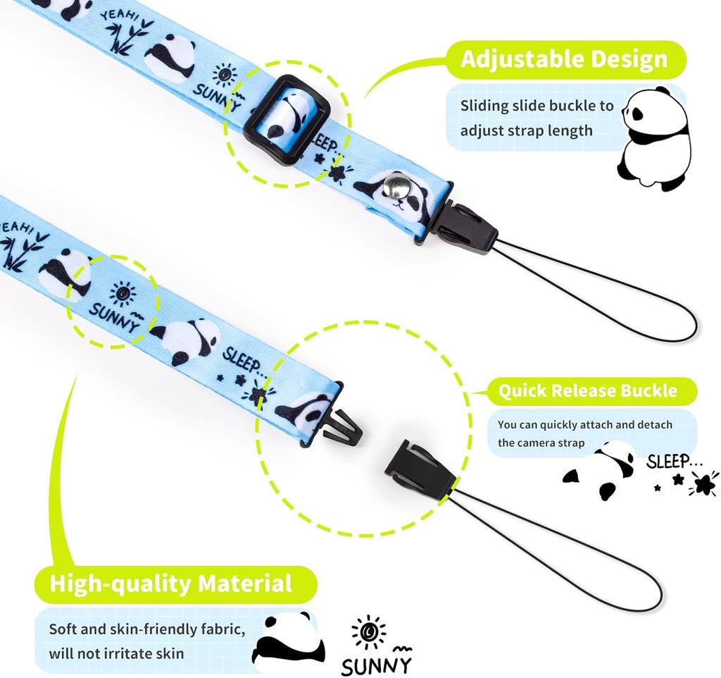 Children's camera strap, children's neck strap, children's camera strap