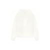 WE11DONE FW22 Bear Print Solid Color Sweatshirt Unisex Sweatshirt Ivory WD-TH3-22-727-U-IV
