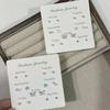 Neuer Niedlicher Schmetterling Stern Perlen Stecker Ohrringe Für Damen Exquisite Mini Ohrringe Schmuck Geschenk Großhandel Direktverkauf