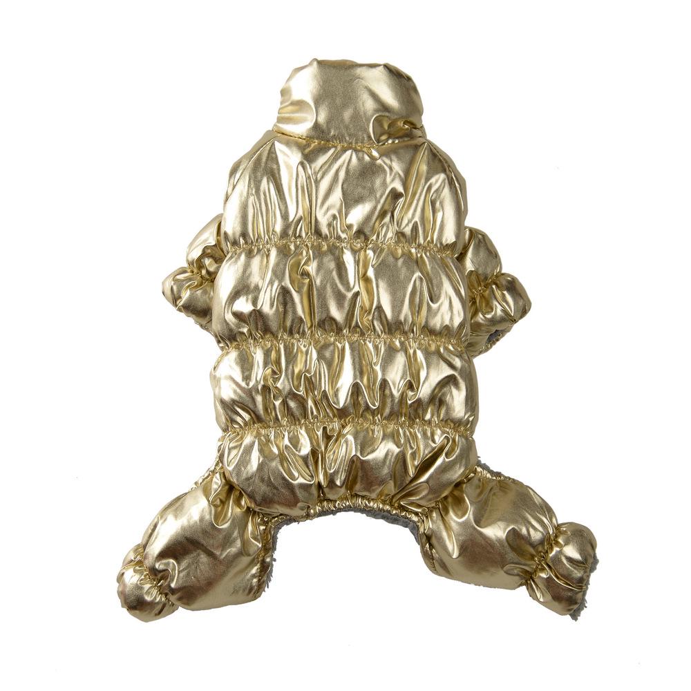 

Reflective Fleece-Lined Dog Coat for Autumn/Winter, Four-Legged Pet Outfit, Thickened for Warmth XL