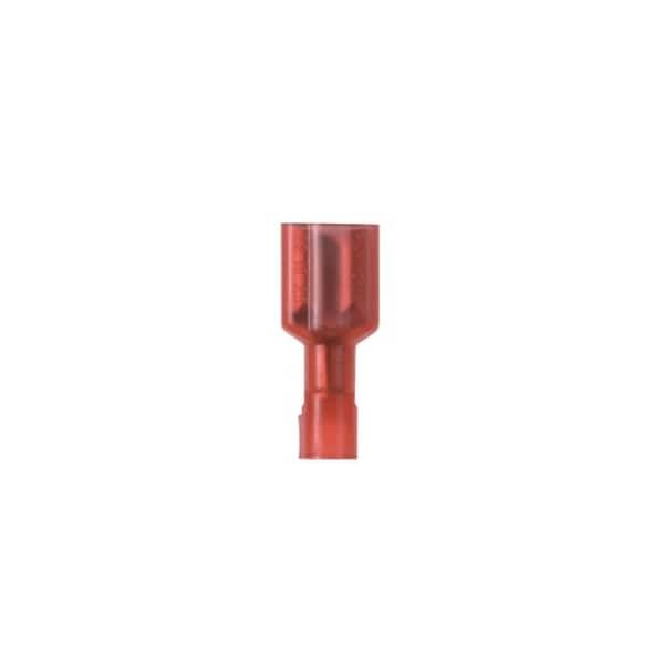 Panduit DNF18-250FIB-C Crimp Terminal, Fully Insulated, Female, Plug-in Type