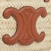 Celine Woven Palm Leaf Shoulder Crossbody Handbag Women handbags Brown 113832CGG-04LU