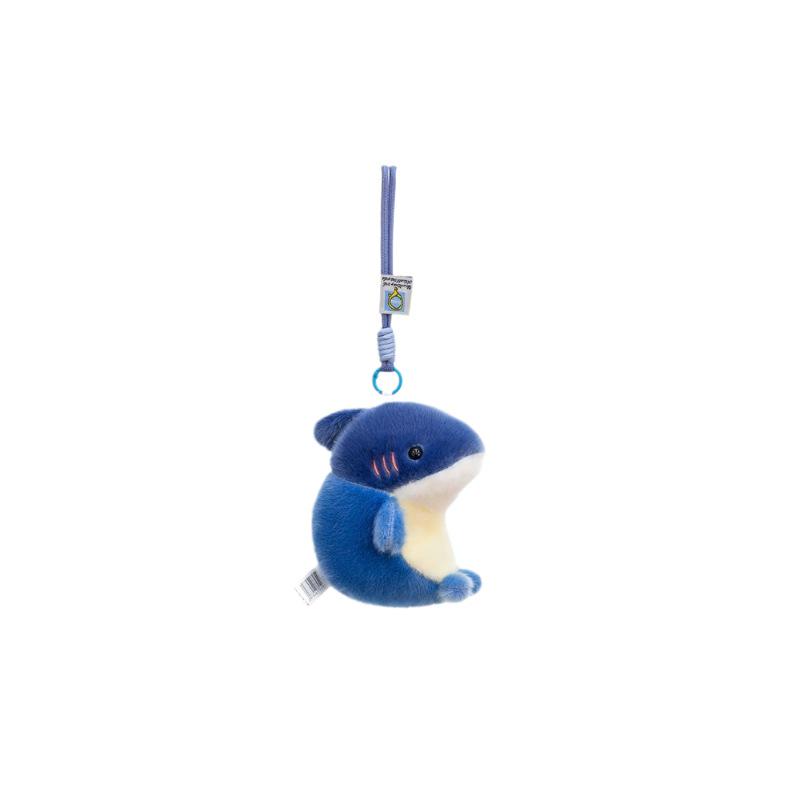 Ocean Series Plush Keychain: Shark, Dolphin & Seal Doll Pendant Gift