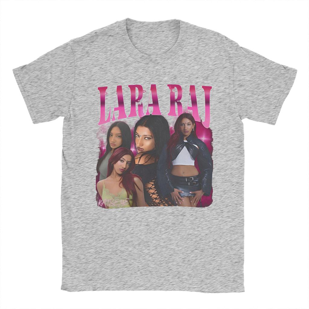 Katseye Lara Raj T-Shirts Men Funny Pure Cotton Tees Crew Neck Short Sleeve T Shirt 4XL 5XL 6XL Tops