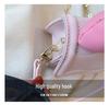 2024 Embossed Bow Mini Crossbody: Sweet Chain Bag for Girls